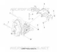 SYSTÈME DE TRANSMISSION, MAIN SUPPORT PONT