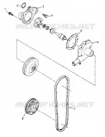POMPE A EAU 500 0972764, EUROPEAN 500 E972764, 500 SKS 0972564, EUROPEAN 500 (4938393839D002)