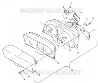 INSTRUMENTS 700 XCR 0985678(A) AND EUROPEAN 700 XCR E985678 (4943114311A013)