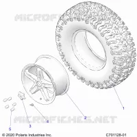 ROUES, FRONT/REAR