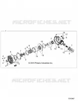 SYSTEME DE TRANSMISSION, FRONT GEARCASE