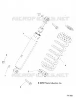 SUSPENSION ARRIERE SHOCK MOUNTING