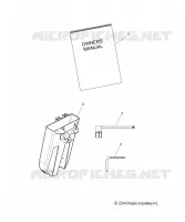 TOOLS, BELT HOLDER, TOOLS, AND MANUEL DU PROPRIETAIRE