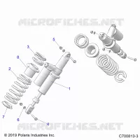 SUSPENSION ARRIERE SHOCK MOUNTING