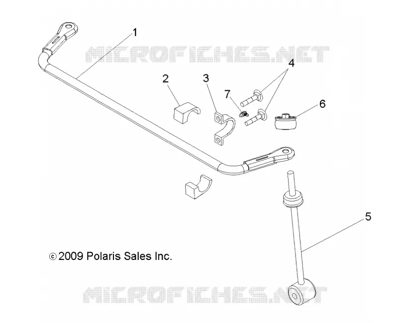 SUSPENSION ARRIERE STABILIZER BAR
