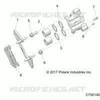 FREIN ARRIERE CALIPER