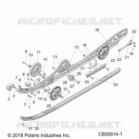 SUSPENSION, FIXATION RAIL