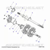 DRIVE TRAIN, JACKSHAFT AND ARBRE DE TRANSMISSION