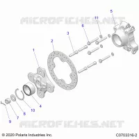 SUSPENSION, PORTE BAGAGES ARRIERE