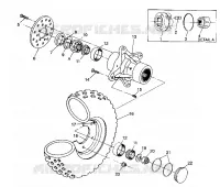 ROUE AVANT 4X4 350L / W938139 (4924052405015A)