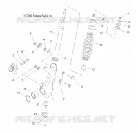 SUSPENSION, JAMBE DE FORCE AVANT