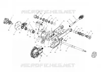 BRAS OSCILLANT/REAR SUPPORT PONT