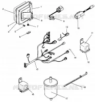 PIECES EFI RXL 0940768 AND RXL TOURING 0940869 (4925062506049A)