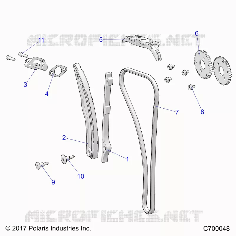CHAINE DE DISTRIBUTION AND TENSIONER