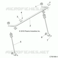 SUSPENSION AVANT, STABILIZER BAR