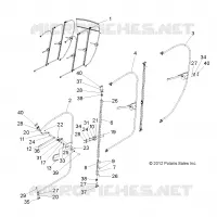 DOOR CADRED CANVAS 6 PASSENGER