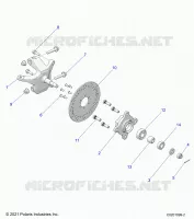 DIRECTION, FRONT HUB AND SPINDLE