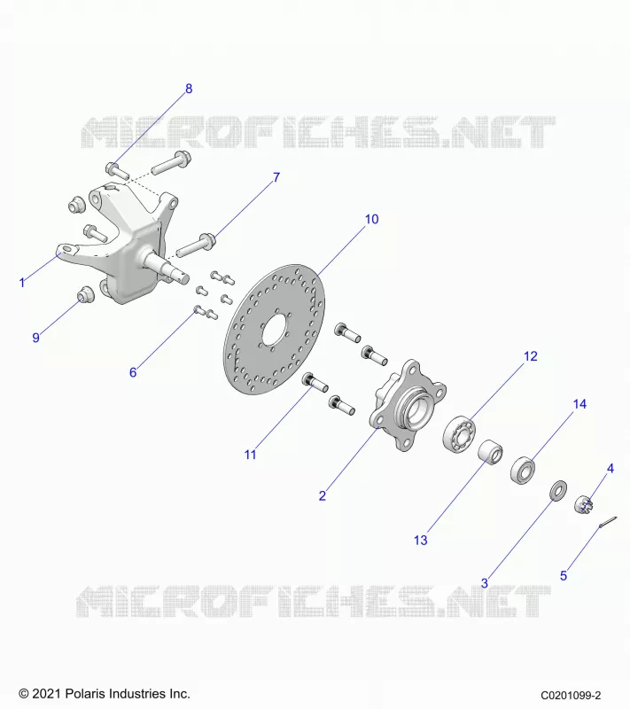 DIRECTION, FRONT HUB AND SPINDLE