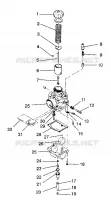 CARBURATEUR SPORT / 0930443 (4922942294029A)