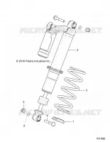 SUSPENSION AVANT SHOCK MOUNTING