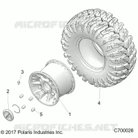 ROUES, REAR