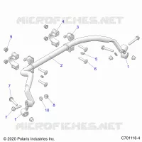 SUSPENSION, REAR BARRE STABILISATRICE