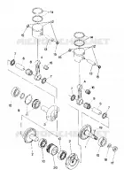 PISTON AND VILEBREQUIN TRAIL (4916831683027A)