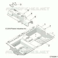 PLANCHER, REAR