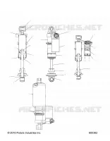 SUSPENSION, AMORTISSEUR AVANT TRACK (7044562)