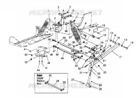 SUSPENSION AVANT  500 0972764,  EUROPEAN 500 E972764,  500 SKS 0972564, EUR (4938393839B003)