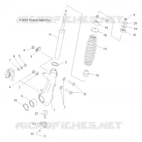 SUSPENSION AVANT SUPPORT