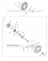 SYSTÈME DE TRANSMISSION, SECONDARY CLUTCH