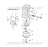 MOTEUR, CARBURATEUR, LOWER