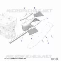 MOTEUR, AIR DUCT, OUTLET