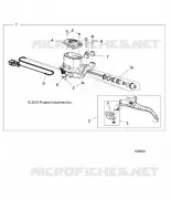 FREIN AVANT BRAKE LEVER AND MASTER CYLINDER