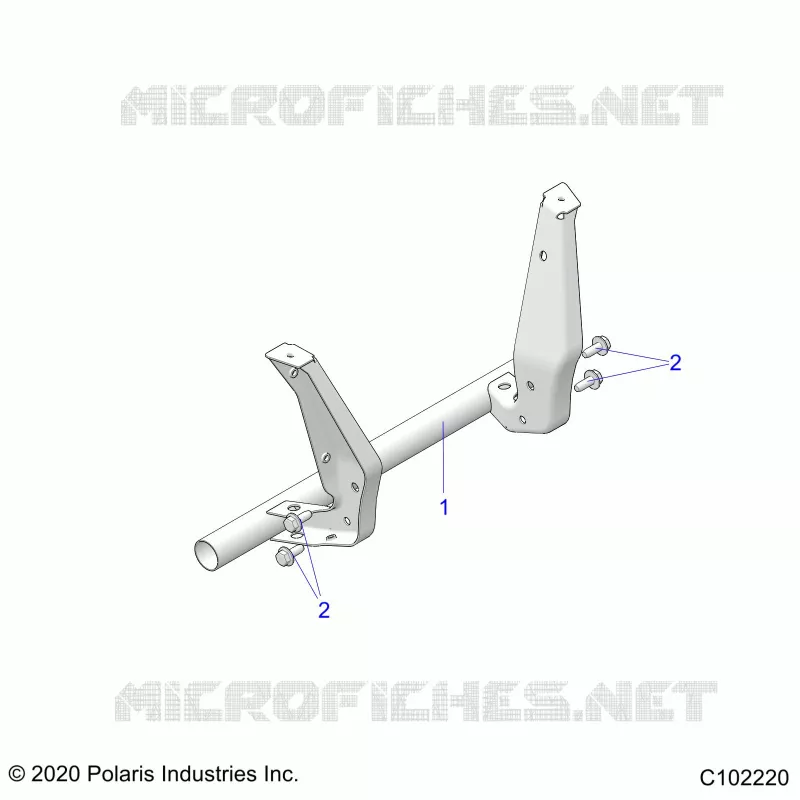 CARROSSERIE ARRIERE RACK SUPPORT