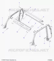 CHASSIS, ROLLOVER PROTECTION 2P