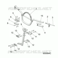 STEERING, GUIDON MOUNTING