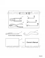 REFERENCES, TOOL KIT AND MANUEL DU PROPRIETAIRES