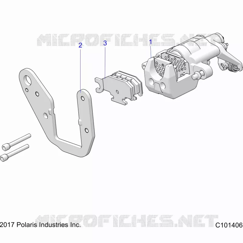 BRAKES, ETRIER DE FREIN ARRIERE