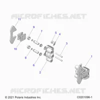BRAKES, ETRIER DE FREIN AVANT