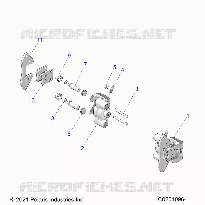 BRAKES, ETRIER DE FREIN AVANT