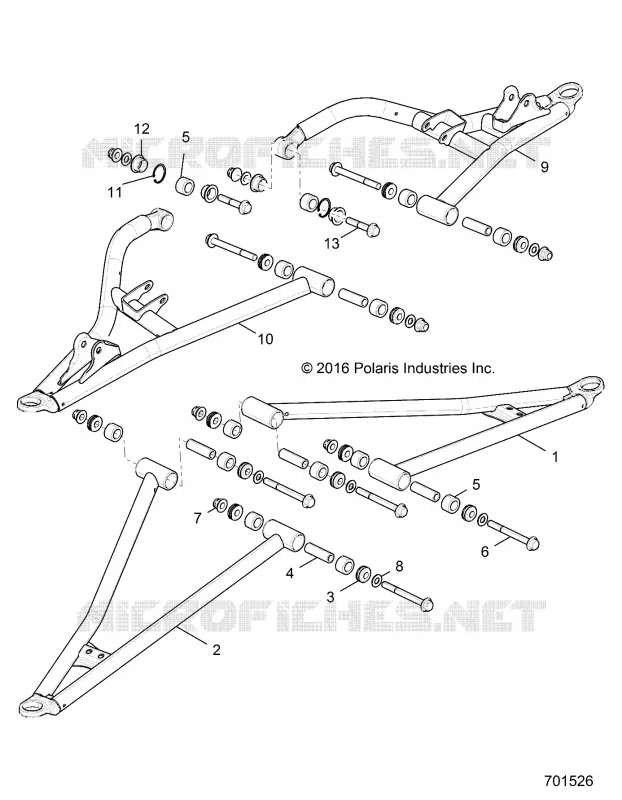 SUSPENSION AVANT CONTROL ARMS