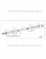 DRIVE TRAIN, HALF ARBRE DE TRANSMISSION ARRIERE