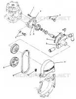 POMPE A EAU Storm 0965782, Storm SKS 0965582,  Euro Storm E965782, Euro Stor (4931593159D003)