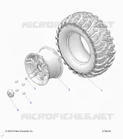 ROUES, REAR