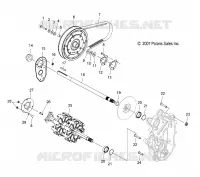 SYSTÈME DE TRANSMISSION, ARBRE DE TRANSMISSION AND JACKSHAFT- S08MX6FS/FE (49SNOWDRIVETRAIN08600RR)