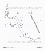 REFROIDISSEMENT, HOSE MOUNTING