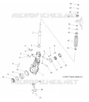 SUSPENSION AVANT SUPPORT