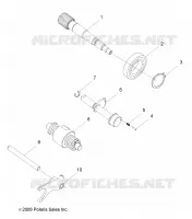 SYSTÈME DE TRANSMISSION, BARILLET DE SELECTION